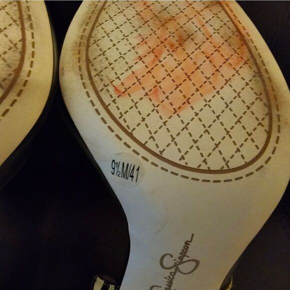 JESSICA SIMPSON "Payve2" Heels - Size 9 1/2 - Picture 9 of 9